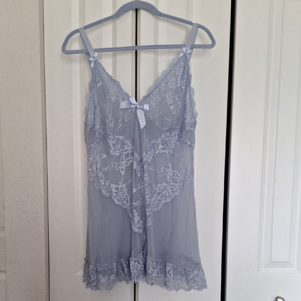 Light Blue Chemise 3X/4X Eloquii
